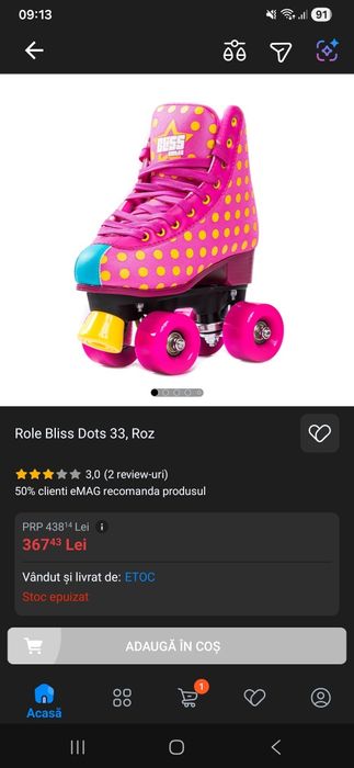 Role Bliss Dots mărime 31