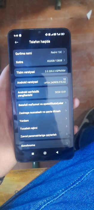 Redmi 13 C kelishamiz