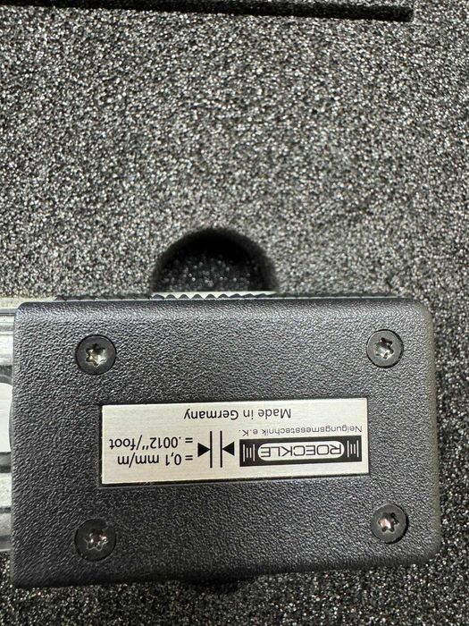 Нивелири Roeckle =0.1 mm/m , =.0012"/foot
