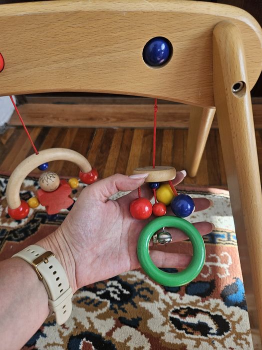 Baby gym de lemn