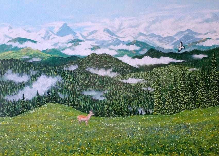 Картины маслом на холсте