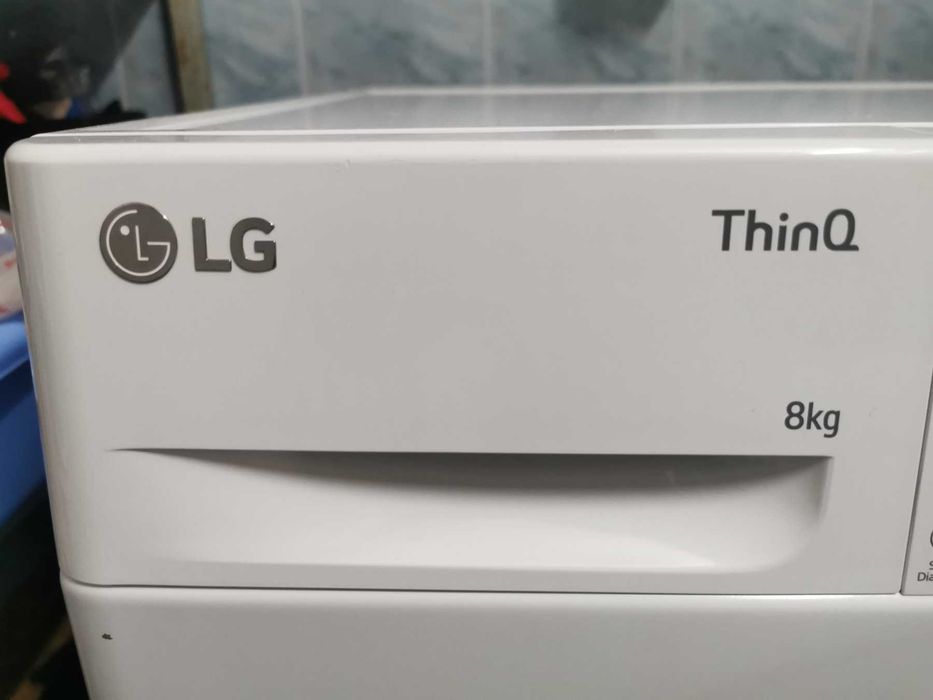 Пералня с Пара LG ThinQ DirectDrive 8кг/1400об. мин / WiFi / 60х85х56