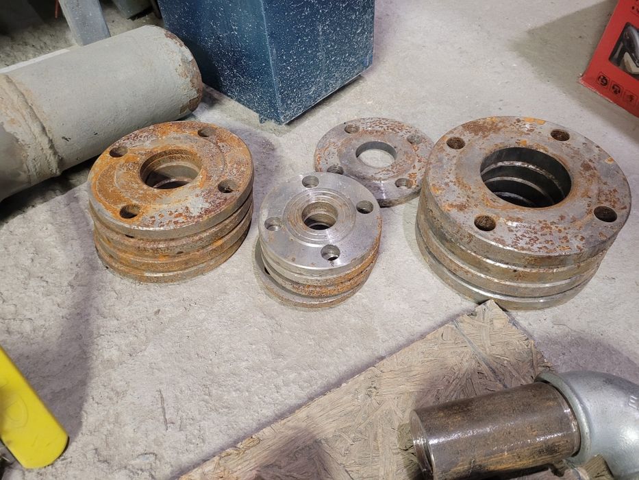 Шаровый краны, флянцы, отводы