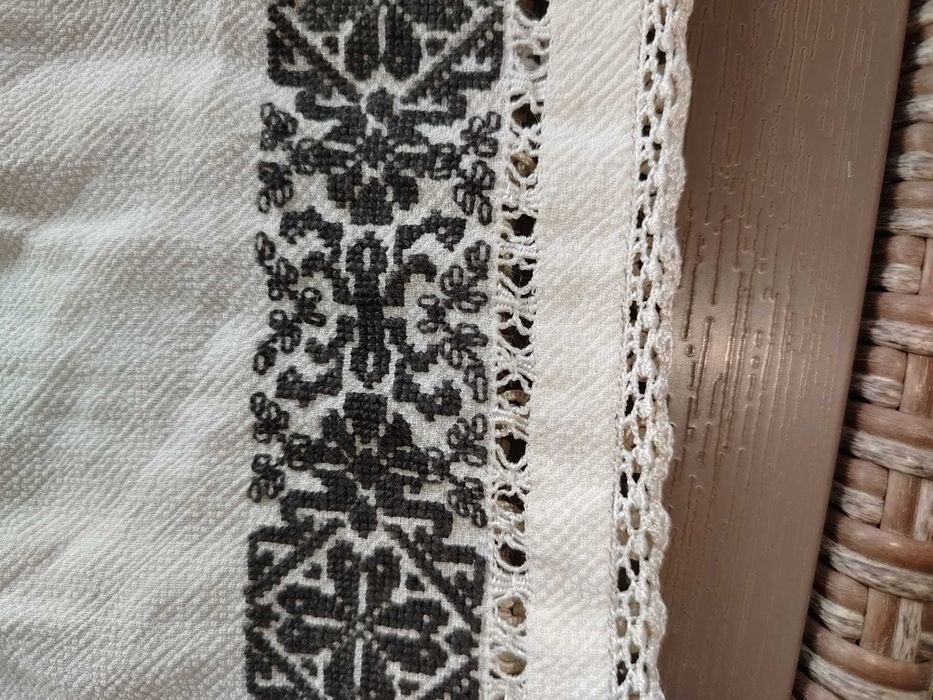 Set autentic costum popular Banat (Ie + Poale) jud. Timiș – Vechime cca. 100 ani