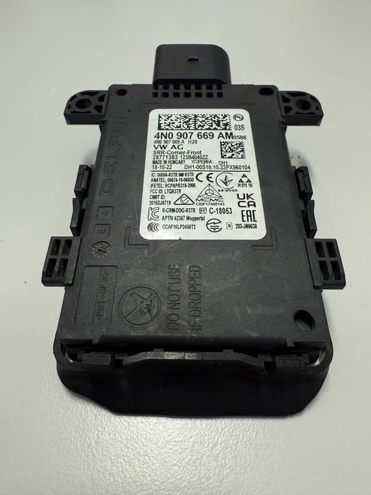 Senzor radar line assist 4N0907669AM Audi A6 A7 C8 A8 D5 Q7 SQ7 4M Q8 SQ8 RSQ8 E-Tron Original