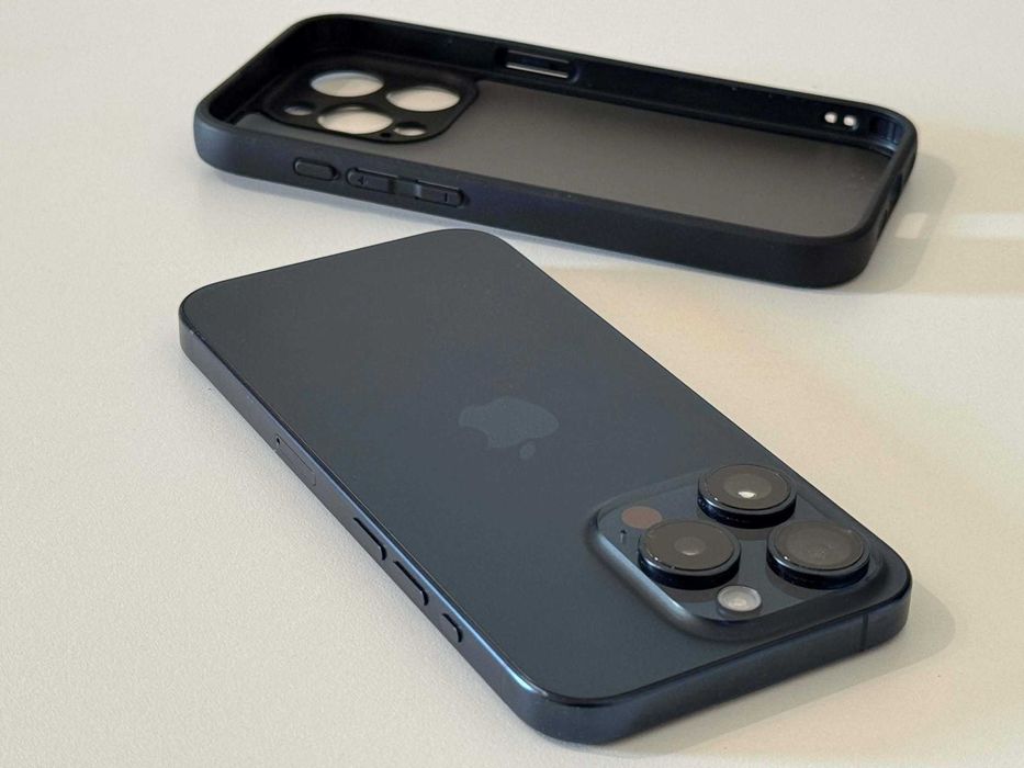 Бартер! iPhone 15 Pro 256GB Blue Titanium (Син) 89% Батерия.