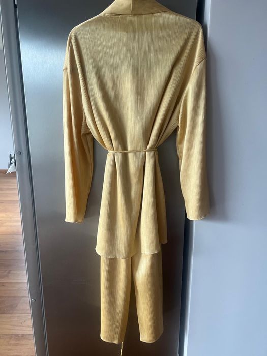 Zara set комплект от кимоно и панталон