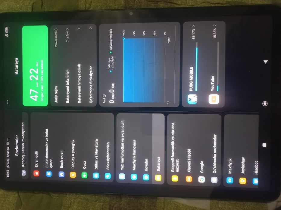 Xiomi aypad sotiladi palnshet