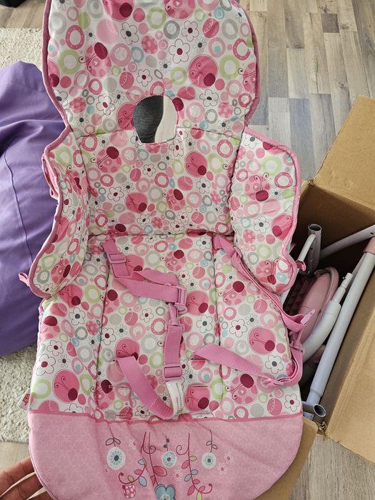 Scaun de masa bebeluși Bright Starts pliabil