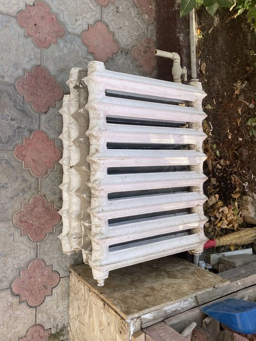 чугунные   батареи