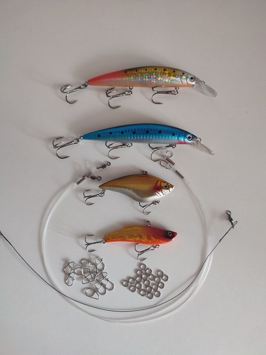 Set vobler minnow rattlin spinning pentru Dunare baraj ape adanci la somn stiuca salau avat clean