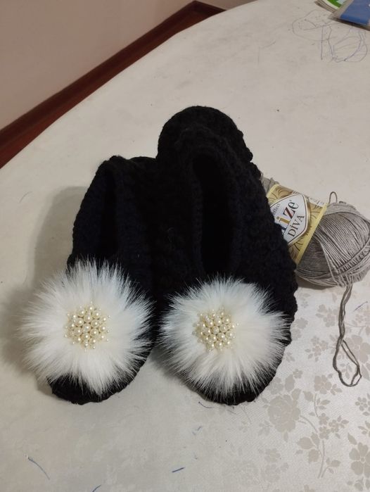 Ручная работа балетки.