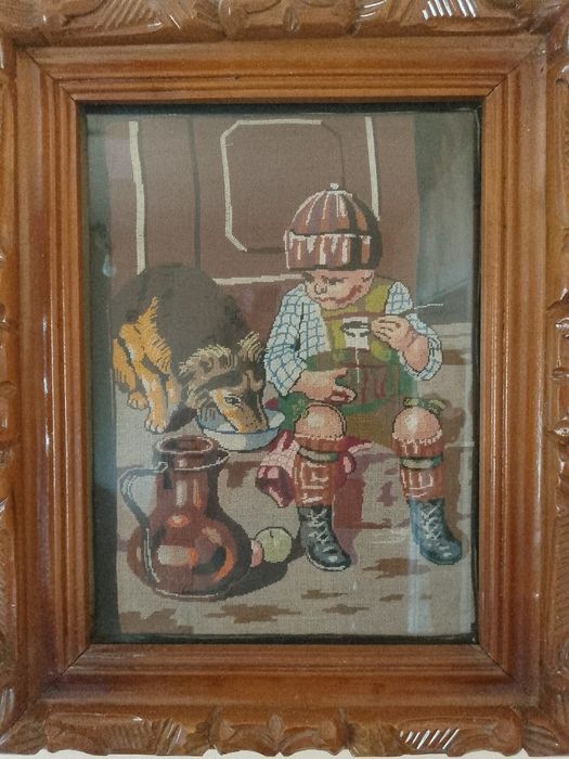 Copil cu cățel goblen 39/28 55/45