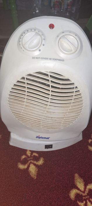 Вертикална вентилаторна печка  "Diplomat" с въртящо се тяло