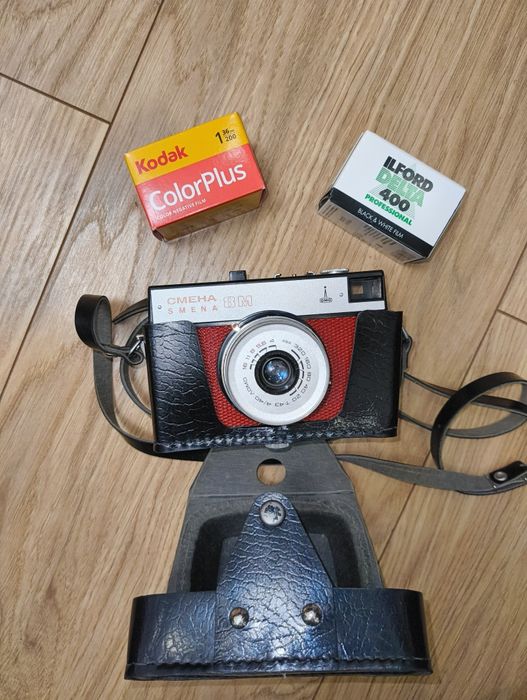 Фотоапарат Смена 8 и филми