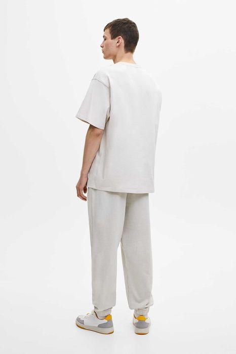 Pull & Bear широк свободен спортен джогър панталон долнище анцуг