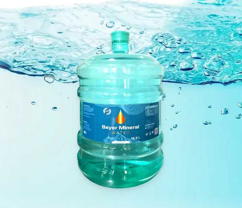 Очищенная питьевая вода Bayer Mineral Water - бесплатная доставка