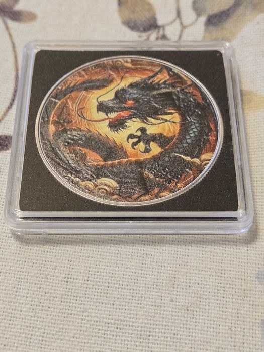 Цветни сребърни лимитирани монети