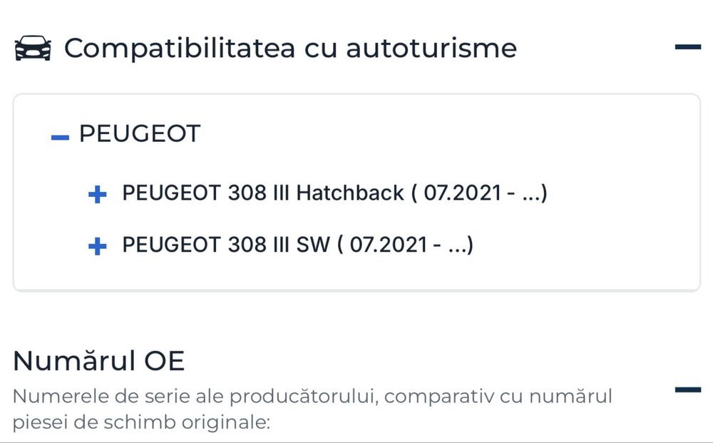 Lampă spate - LED HELLA 2SA 015 020-121  pentru Peugeot 308 III