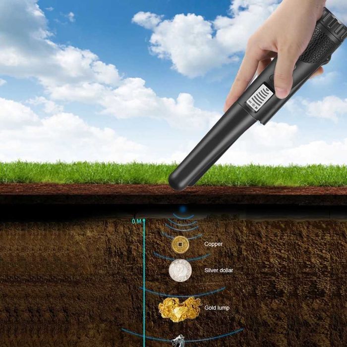 Професионален металотърсач пинпойнтер с дисплей