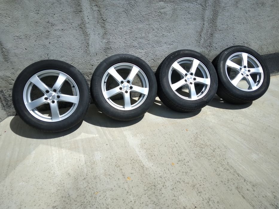 Jante Volkswagen,Skoda,Audi,Mercedes și anvelope Pirelli 235/55/R17