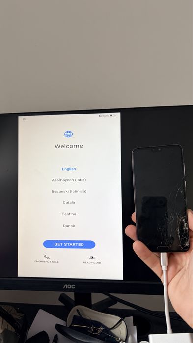 telefon Huawei P20 Pro, functional, ecran spart