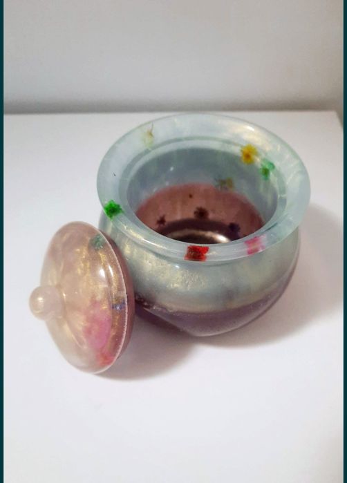 Vand cutii bijuterii / bomboniere din rasina epoxidica