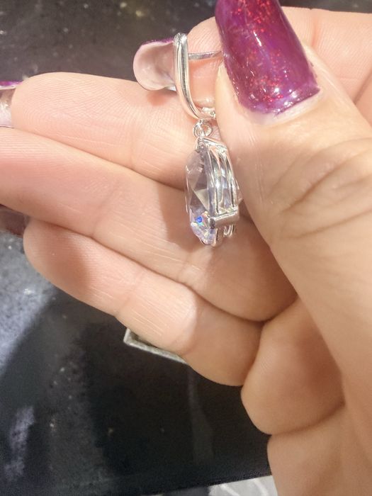 Сребърни обици-ръчна изработка