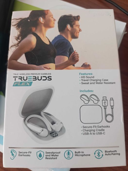Безжичните слушалки Gabba Goods TrueBuds Flex