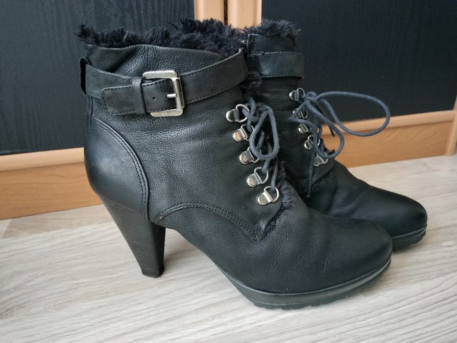 Botine dama din piele naturală mărime 39