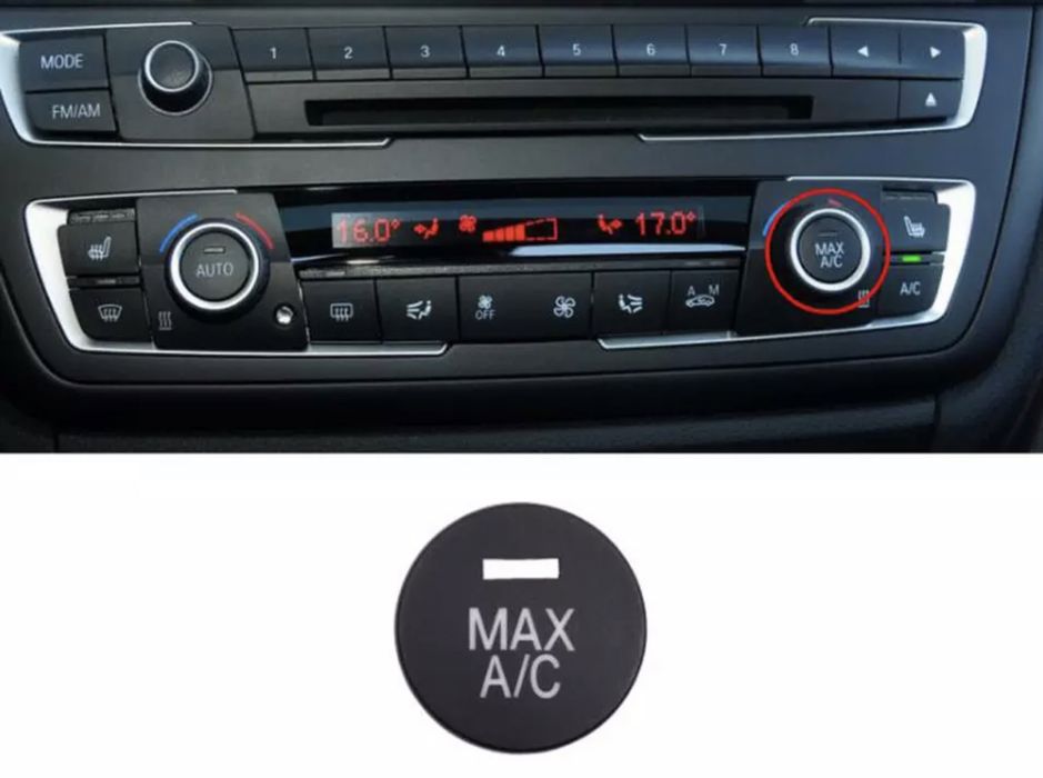 Капаче бутон копче климатроник BMW f20 f30 F34 F22 3 бмв ф30 климатик