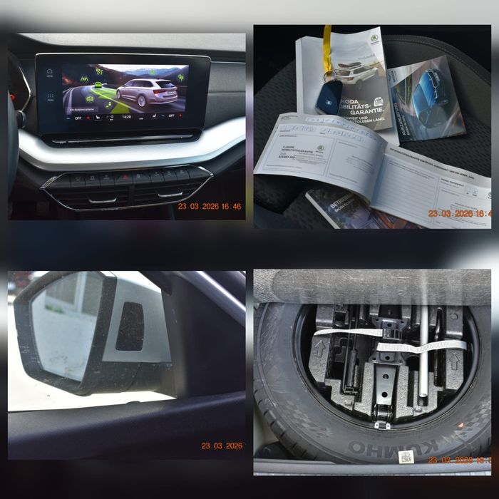 Skoda Octavia 2.0 dsg Masaj Head-Up Matrix Camera Blind spot