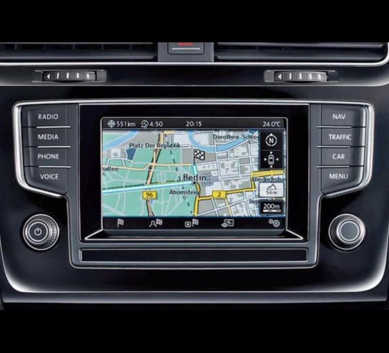 CARD Harti Volkswagen pentru sistemul Discover Media 1 EUROPA + RO