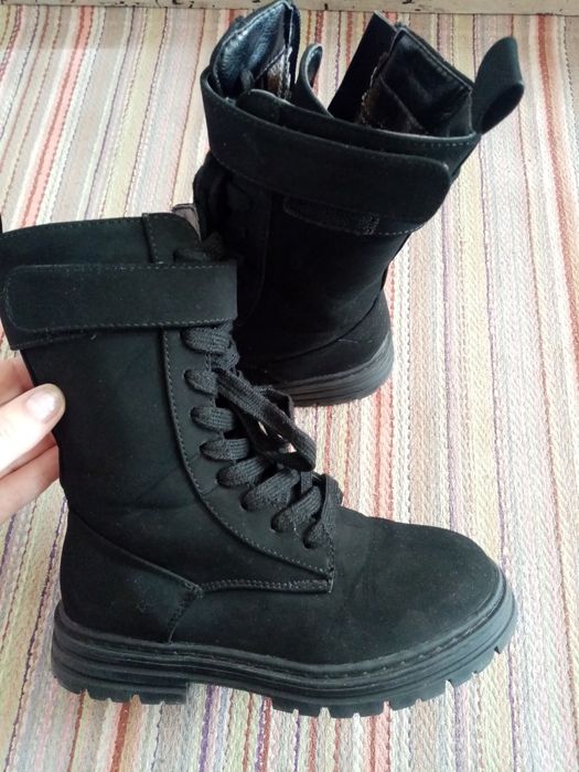 Cizme negre 31  fete