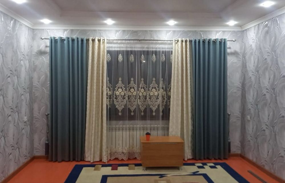 Штор и тюль 6 шт