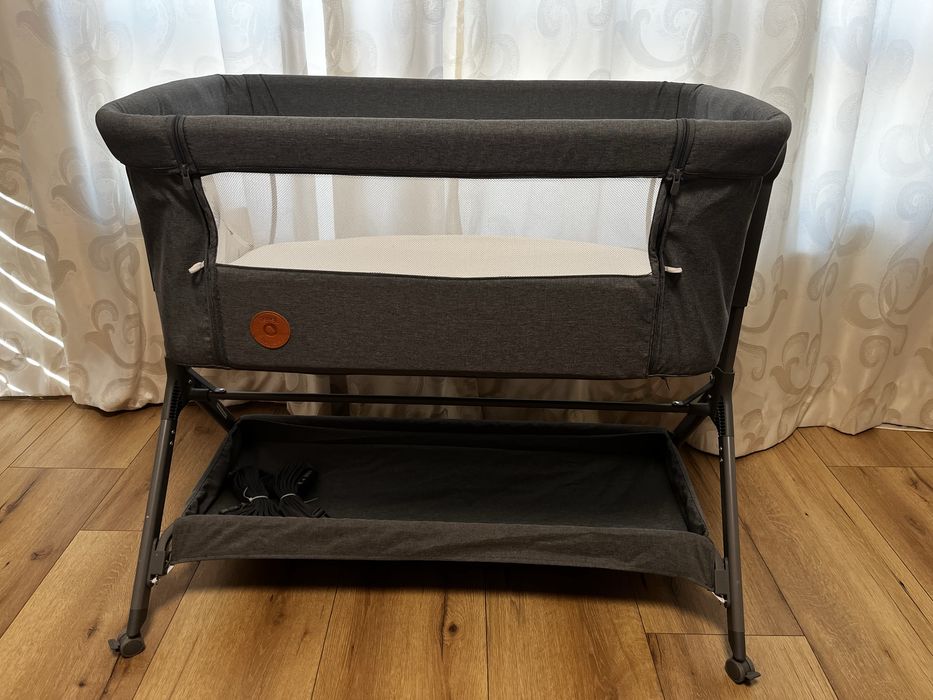 Бебешка кошара Lionelo Leonie Plus 3 в 1 – Grey Stone