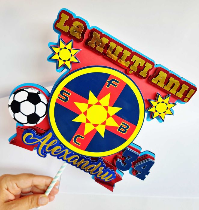 Toppere tort 3D personalizate