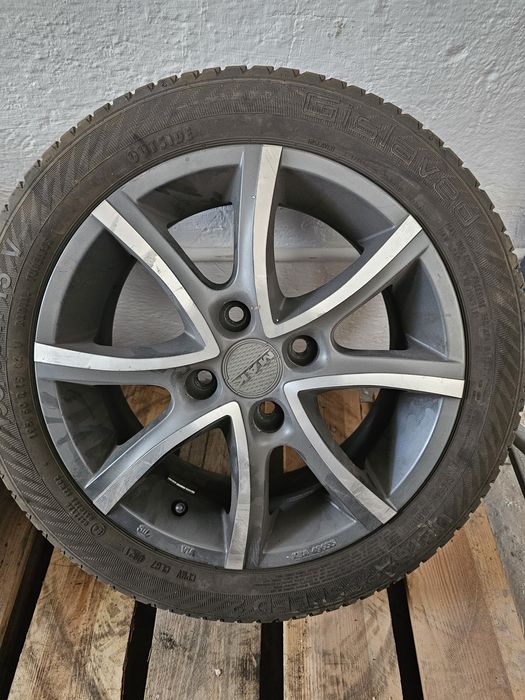 Set jante aliaj  4x108 R15 MAK anvelopa vara compatibile Ford, PSA