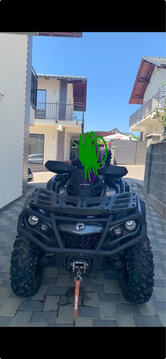 brp can am outlander 1000R max limited + REMORCA