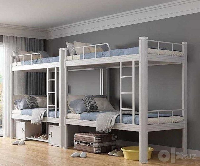 Hostel uchun 2 qavatli metall karavot | кровать для хостела