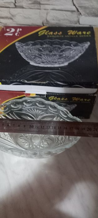 Салатник стеклянный