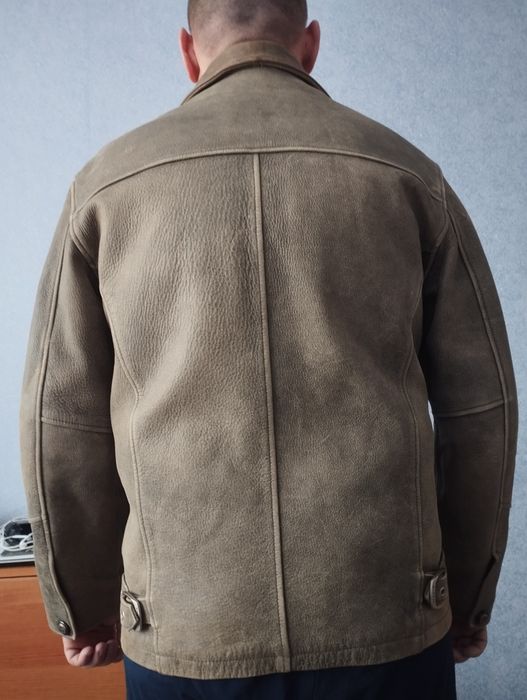 Кожаная куртка мужская