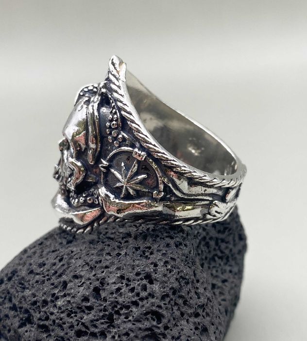 Сребърен пръстен ръчна изработка 925