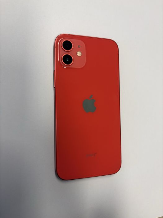iPhone 12 Red 128gb + căști originale Apple si USB