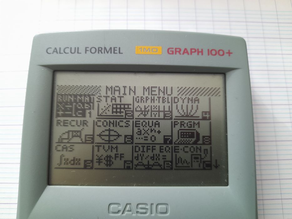 Calculator grafic Casio Graph 100+