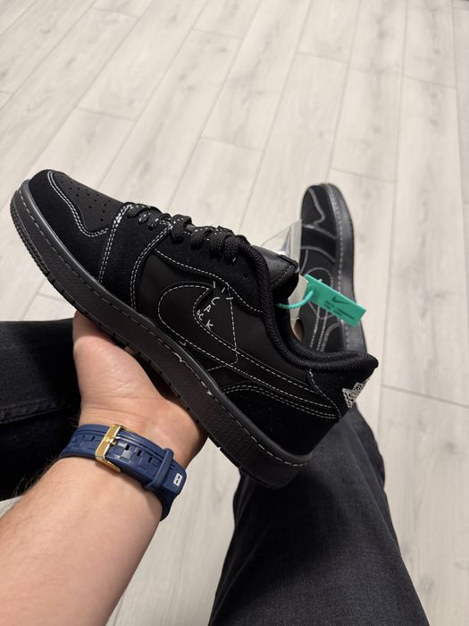 Adidasi Barbati Nike Travis Scott Full Negru!