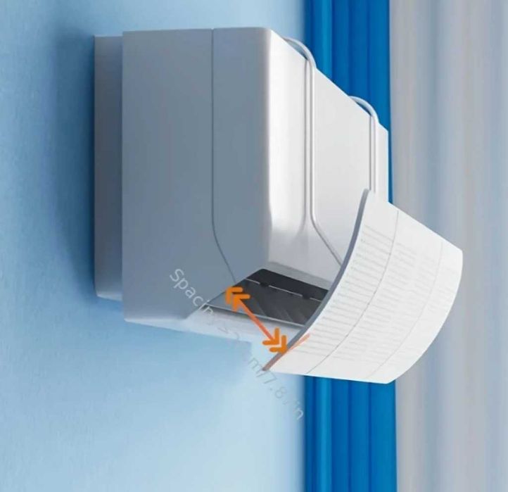 Регулируем дефлектор за климатик