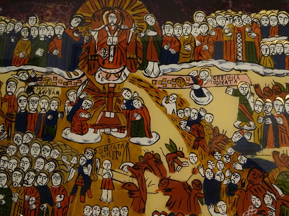 Icoana Judecata de Apoi, pictura rara din Nicula