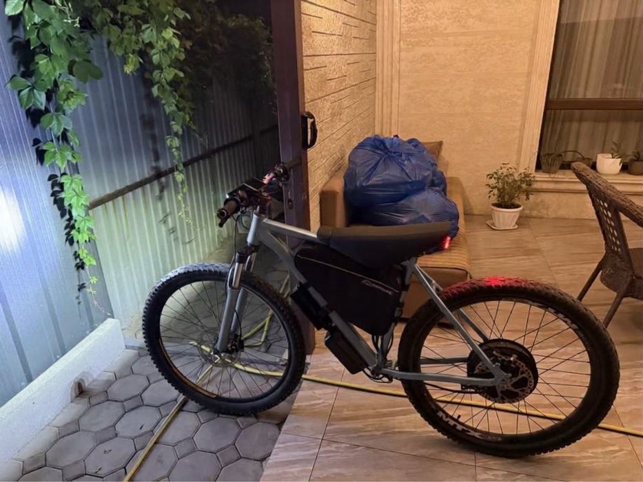 Электровелосипед 3000W / 5000пик Samsung батарея 72v 30Ah