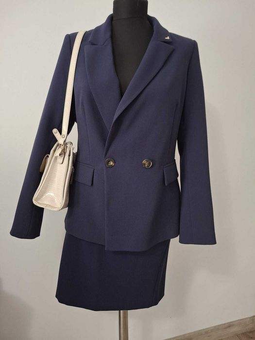 Costum damă bleumarin-OFERTA IN DESCRIERE, mărime [M-L] YOKKO